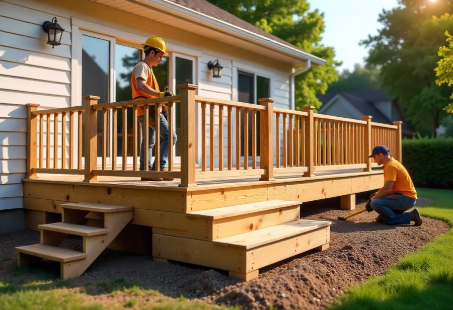 Transform Your Outdoor Space with a Timeless Custom Deck