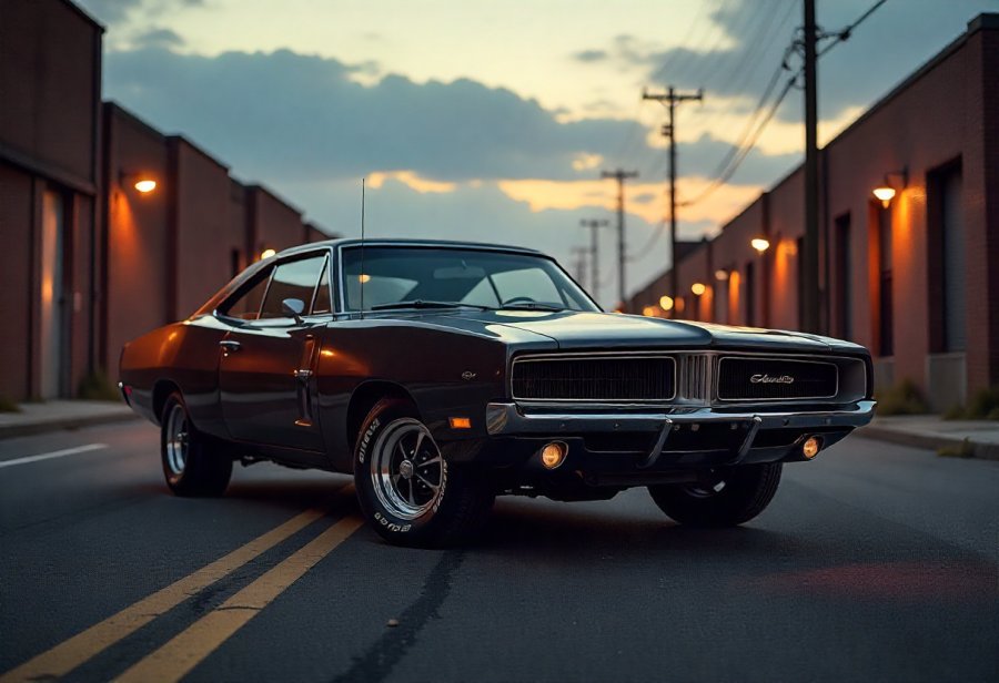 Unleashing the Raw Power and Rebellion of the Classic Muscle Car